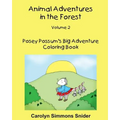 Posey Possum's Big Adventure Coloring Book