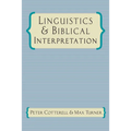 Linguistics & Biblical Interpretation
