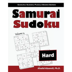 Samurai Sudoku: 500 Hard Sudoku Puzzles Overlapping into 100 Samurai Style - Paperback