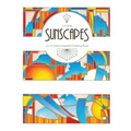 Sunscapes: An Art Deco-Inspired Coloring Book