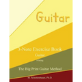 3-Note Exercise Book: Guitar