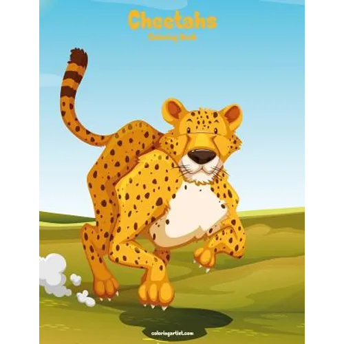 Cheetahs Coloring Book 1