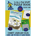 4 in 1 Fun Stuff Puzzle Book