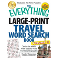 The Everything Large-Print Travel Word Search Book, Volume II: Circle the World with Easy-To-Read Word Search Puzzles