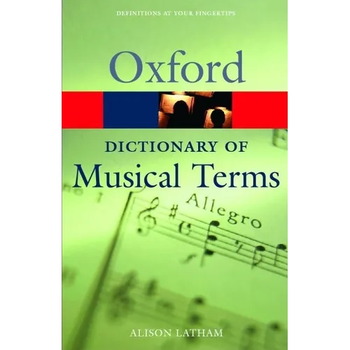 The Oxford Dictionary of Musical Terms