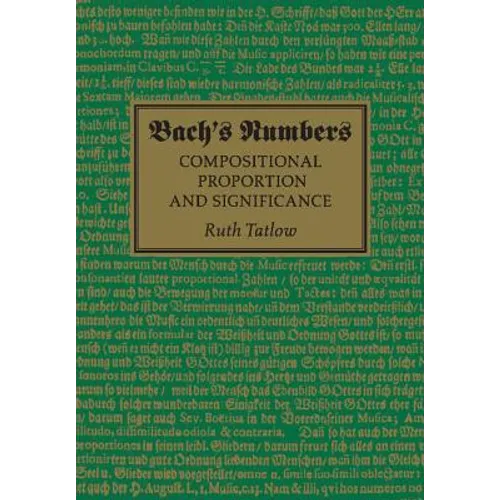 Bach's Numbers