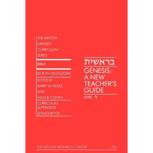 Genesis: A New Teacher's Guide