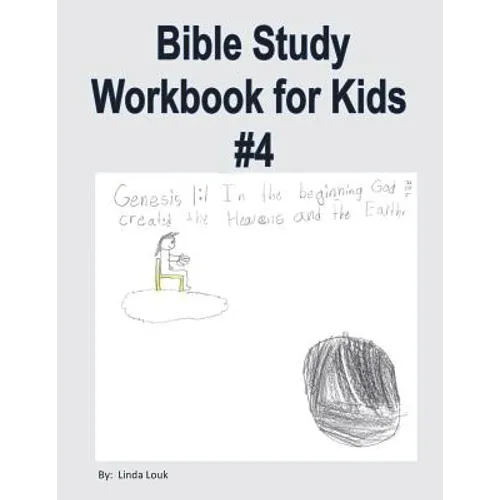 Bible Study Workbook for Kids #4
