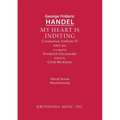 My Heart is Inditing, HWV 261: Vocal score