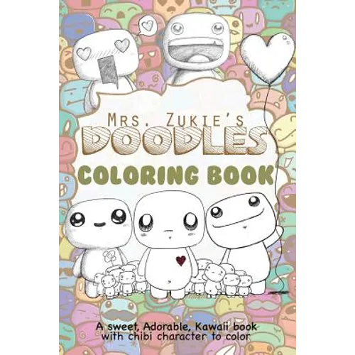 Mrs. Zukie's Doodles Coloring Book