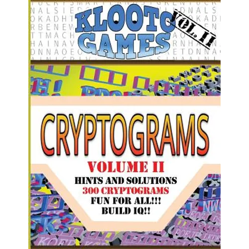 KLOOTO Games CRYPTOGRAMS Vol. II