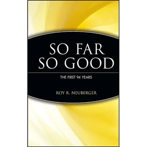 So Far, So Good