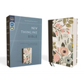 Niv, Thinline Bible, Cloth Over Board, Floral, Red Letter Edition, Comfort Print