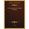 A Thousand and One Notable Nativities