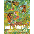 Wild Animals Jungle Coloring Book
