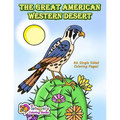The Great American Western Desert: Coloring Book