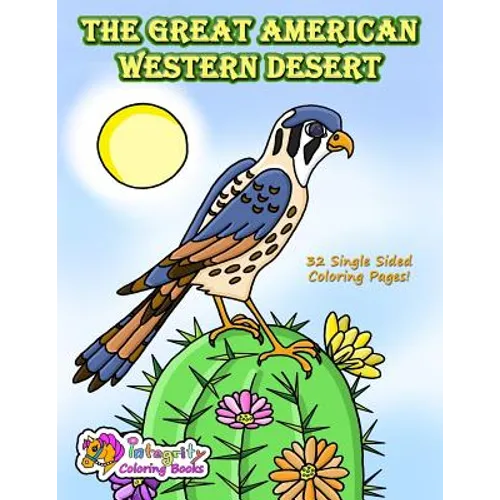 The Great American Western Desert: Coloring Book