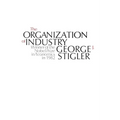 The Organization of Industry
