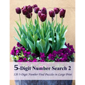 5-Digit Number Search 2: 120 5-Digit Number Find Puzzles in Large Print