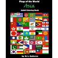 Flags of the World Series (Asia), adult coloring book