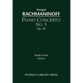 Piano Concerto No.3, Op.30: Study score
