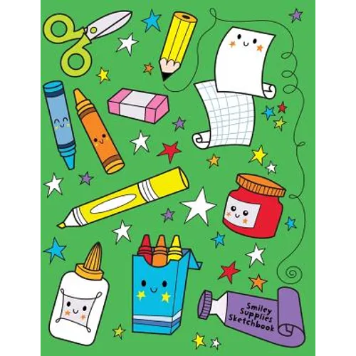 Smiley Supplies Sketchbook: Jumbo Drawing Pad For Sketching, Doodling And Coloring