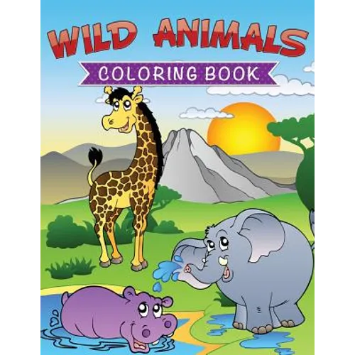Wild Animals Coloring Book