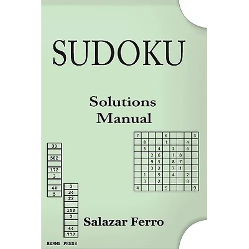Sudoku Solutions Manual