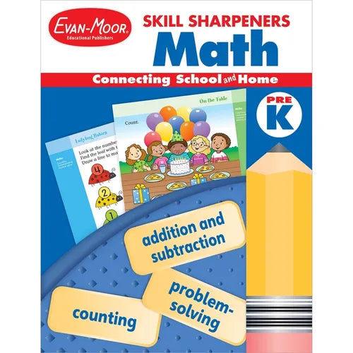 Skill Sharpeners: Math, Grade Prek