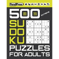 500 Extreme Sudoku Puzzles for Adults (with answers)