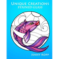 Unique Creations: Stained Glass: Adult Coloring Book