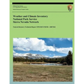 Weather and Climate Inventory National Park Service Sierra Nevada Network