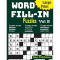 Large Print Word Fill-in Puzzles 2