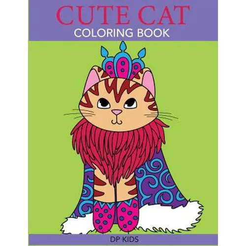 Cute Cat Coloring Book