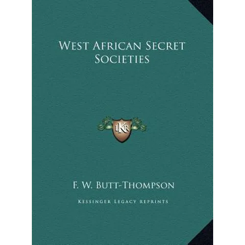West African Secret Societies