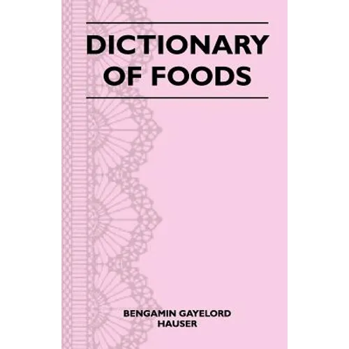 Dictionary of Foods