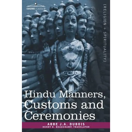 Hindu Manners, Customs and Ceremonies