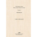 Fragments from Hellenistic Jewish Authors: Volume 1, Historians