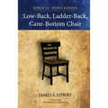Low-Back, Ladder-Back, Cane-Bottom Chair