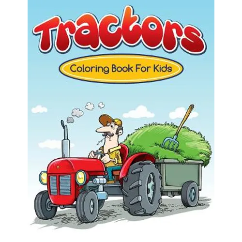 Tractors Coloring Books For Kids