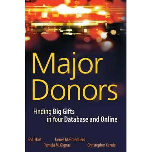 Major Donors: Finding Big Gifts in Your Database and Online