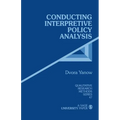 Conducting Interpretive Policy Analysis