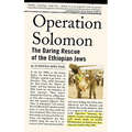 Operation Solomon: The Daring Rescue of the Ethiopian Jews