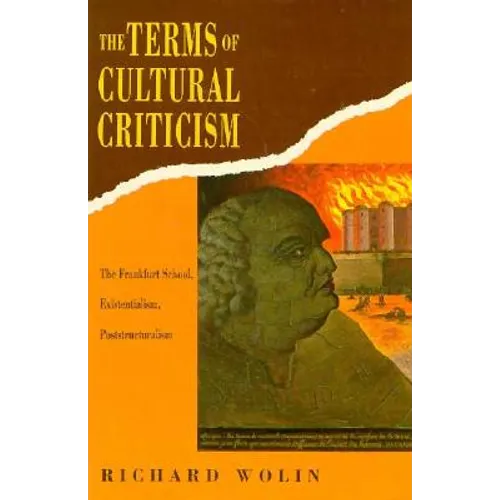 The Terms of Cultural Criticism: The Frankfurt School, Existentialism, Poststructuralism
