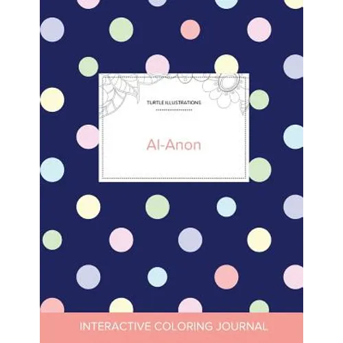 Adult Coloring Journal: Al-Anon (Turtle Illustrations, Polka Dots)