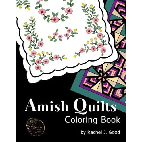Amish Quilts Coloring Book