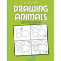 Steps for Drawing Animals Activity Book