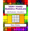 Very Hard Sudoku Puzzles: Volume 4: Very Hard Sudoku Puzzles For Advanced Players