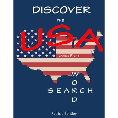 Discover the USA: Large Print Word Search