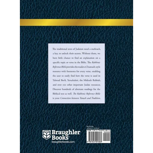Rabbinic Reference Bible: The Connection Between Tanach and Tradition: Volume III: Leviticus